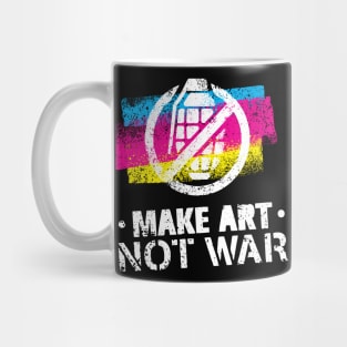 Make Art Not War Mug